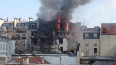 Forte explosão registada no sexto bairro de Paris - TVI