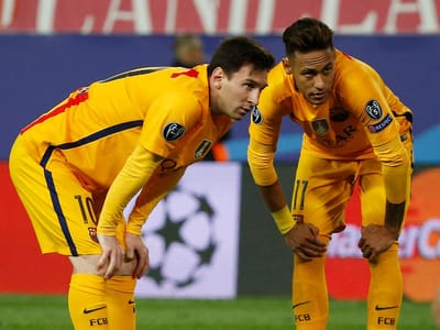 Messi despede-se de Neymar: «Gosto muito de ti» - TVI
