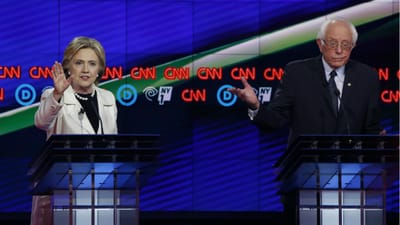 EUA: Clinton e Sanders em duro debate antes das primárias em Nova Iorque - TVI
