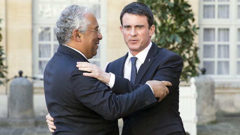 António Costa com Manuel Valls