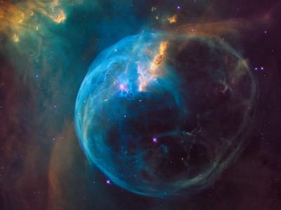 Hubble celebra aniversário com nova foto da Nebulosa Azul - TVI