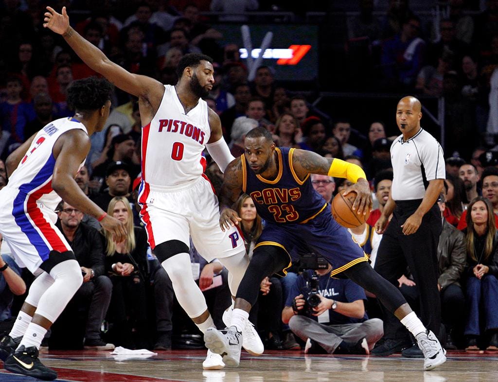 NBA: Cavaliers vs Pistons (REUTERS)