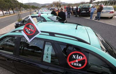 Uber: BE manifesta "apoio político" aos taxistas em protesto - TVI