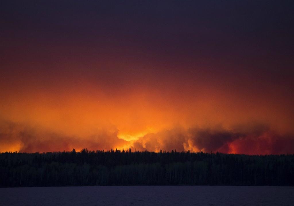 Gigantesco incêndio no Canadá [Lusa]
