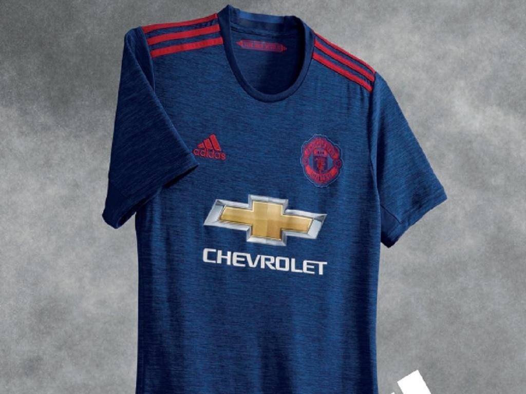 Camisola alternativa do Manchester United (fonte: Manchester United)