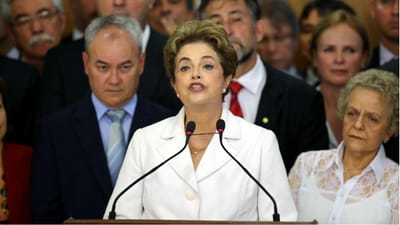 "Um verdadeiro golpe." Dilma garante que não vai desistir de lutar - TVI