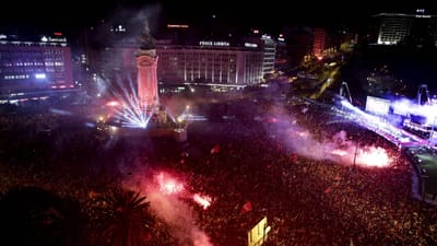 Festa do Benfica "correu bem", diz a Ministra - TVI
