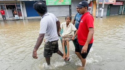 Cheias obrigam à retirada de milhares no Sri Lanka - TVI