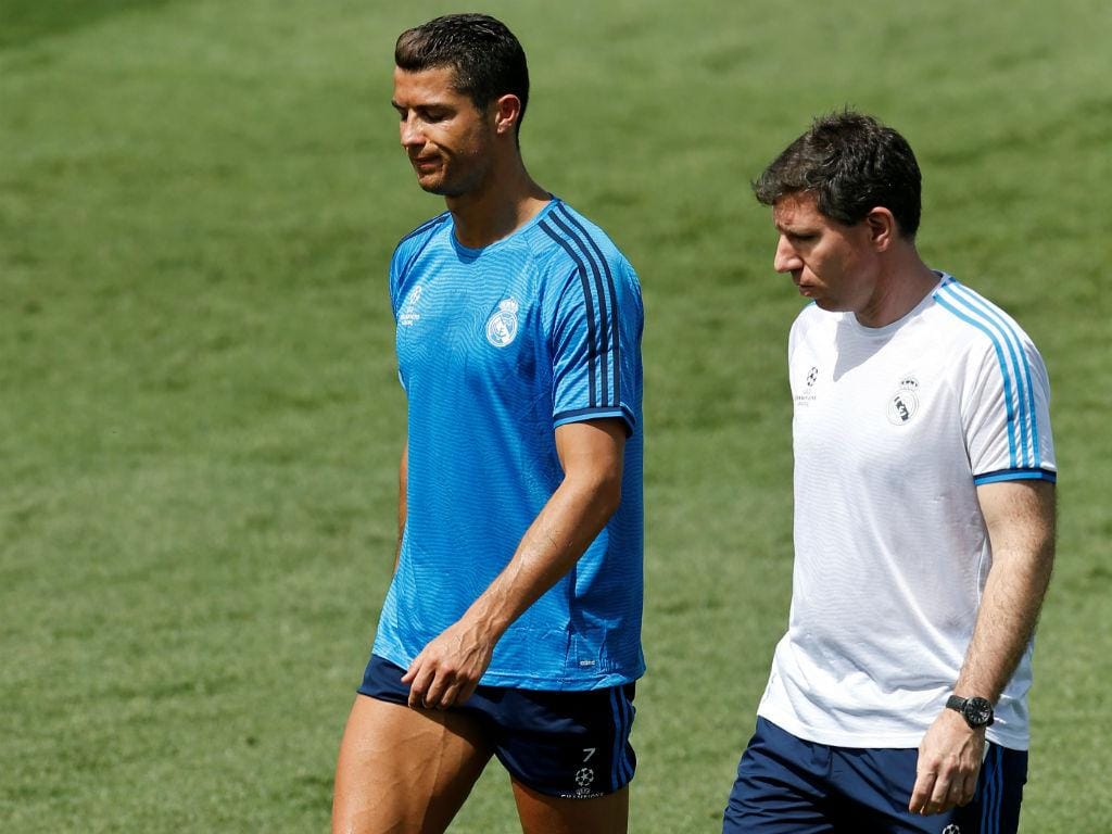 Real Madrid: Cristiano Ronaldo sai com queixas do treino