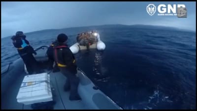 GNR resgata migrantes de ilhéu deserto na Grécia - TVI