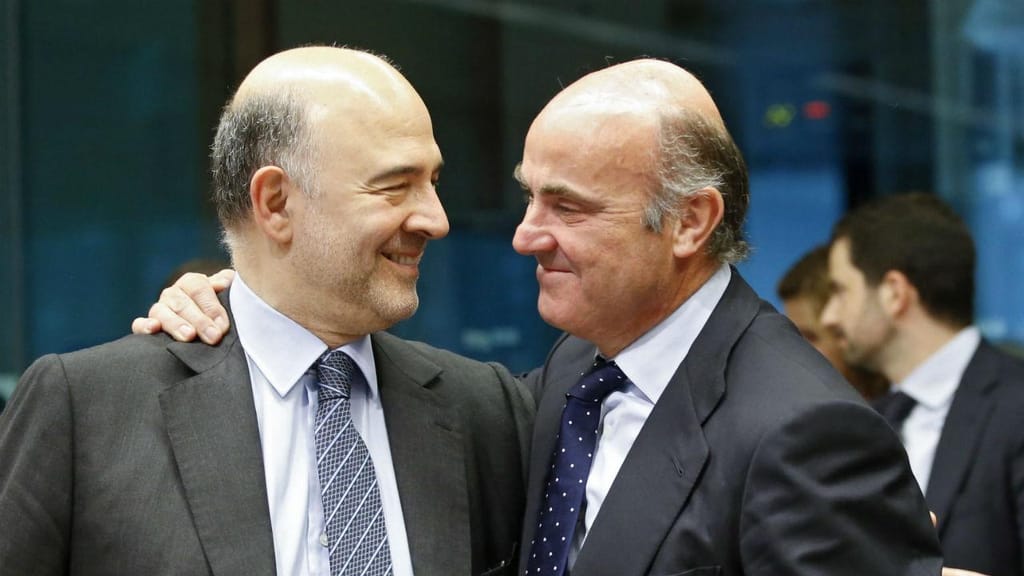Pierre Moscovici e Luis de Guindos