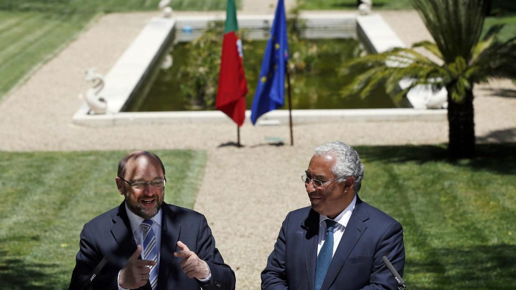 Martin Schulz e António Costa