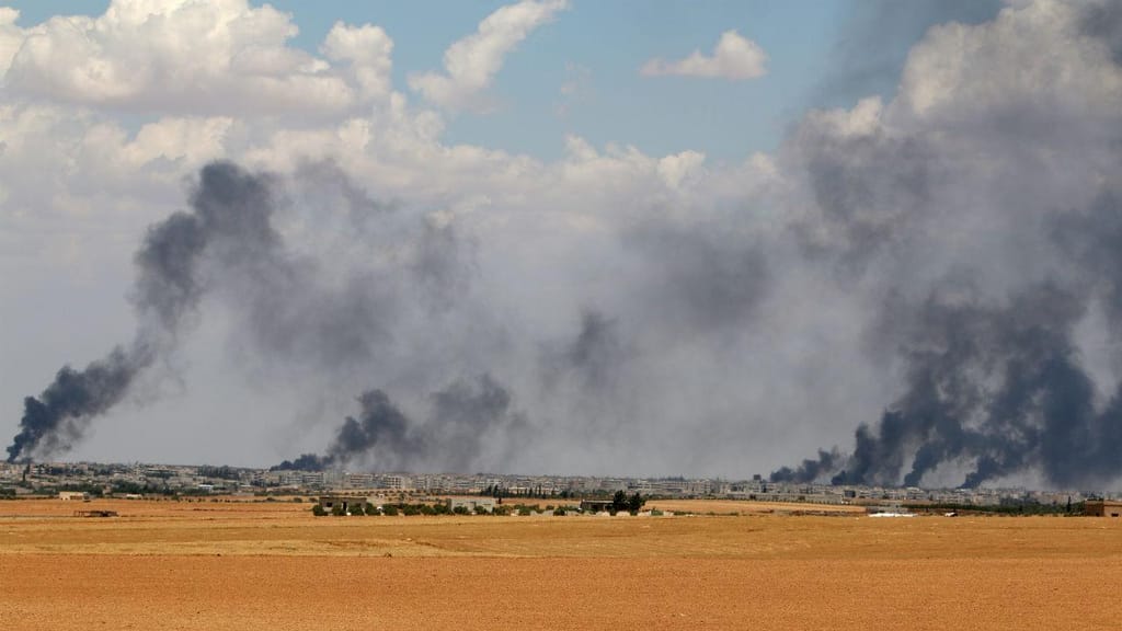 Forças do Estado Islâmico concentradas em três frentes