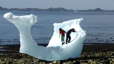 O calor está a fazer das suas na Gronelândia - TVI