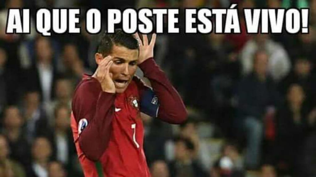 Cristiano Ronaldo falhou o penalti que podia dar vitória a Portugal