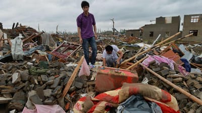 Tornados mataram 98 pessoas na China - TVI