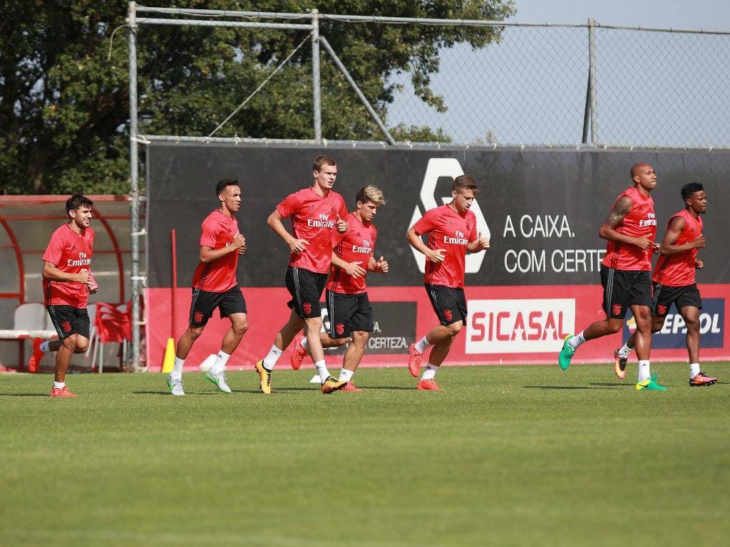 Primeiro treino do Benfica 2016/17 (fonte: SLB)