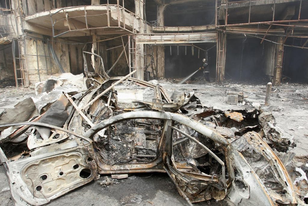 Atentado à bomba em Bagdade [Foto: Reuters]