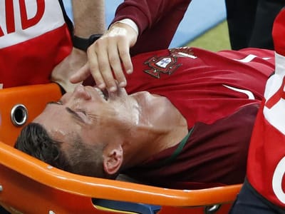 Euro2016: Ronaldo sai lesionado da final - TVI
