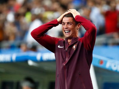 Ronaldo: «No Euro 2016 chorei, ri, sofri, gritei, fiquei bêbado...» - TVI