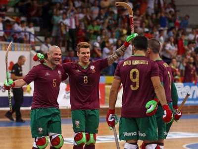 Hóquei: Portugal anula desvantagem de três golos e vence França - TVI