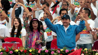 Mulher de presidente da Nicarágua será a vice-presidente se ele ganhar as eleições - TVI
