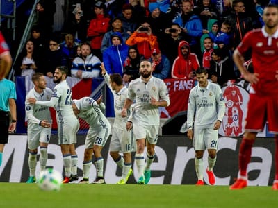 Supertaça Europeia: Real Madrid-Sevilha, 3-2 a.p. (crónica) - TVI