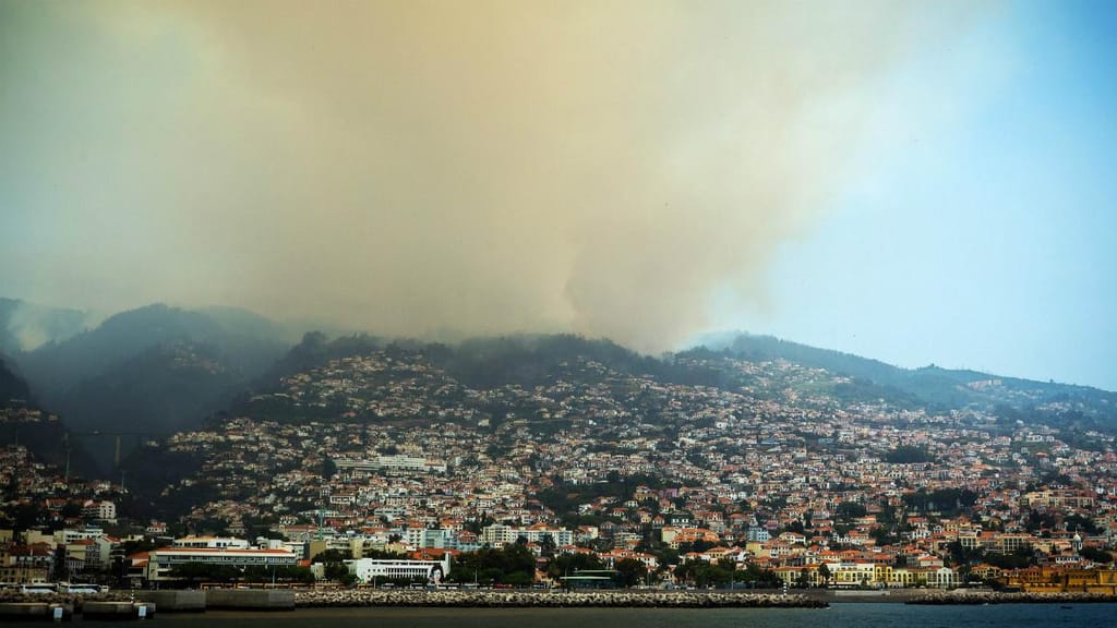 Incêndio na Madeira