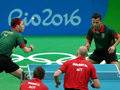 Rio 2016: Portugal eliminado na primeira ronda do ténis de mesa - TVI