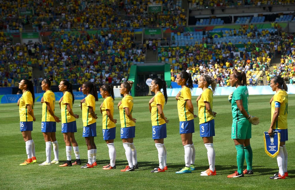 Futebol Feminino: Brasil-Suécia (Reuters)