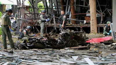 Atentado no sul da Tailândia faz pelo menos um morto e mais de 30 feridos - TVI