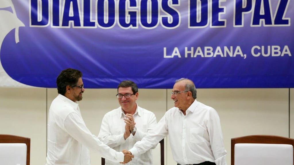 Colômbia, finalmente, em paz
