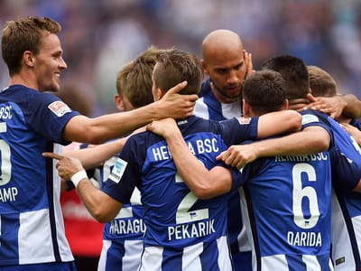 Alemanha: Hertha segue só com vitórias, Schalke continua a perder - TVI