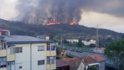 Mais de 80 bombeiros combatem incêndio em Valongo próximo de habitações - TVI