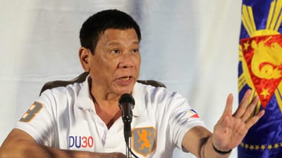 Presidente filipino chama "filho da p***" a Obama antes de encontro a dois - TVI