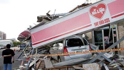 Pelo menos 16 mortos à passagem do super tufão Meranti pela China - TVI