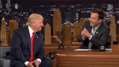 Jimmy Fallon pede a Trump o que todos queriam pedir - TVI