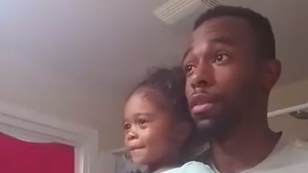 Vídeo de pai e filha tornou-se viral
