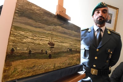 Polícia recupera dois quadros de Van Gogh em casa de traficante italiano - TVI