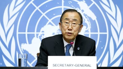 Haiti: Ban Ki-moon pede desculpa pelo surto de cólera de 2010 - TVI