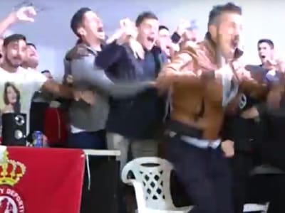 VÍDEO: saiu-lhes o Real Madrid e eles festejaram assim - TVI