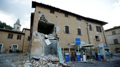 Terceiro sismo sentido no centro de Itália - TVI