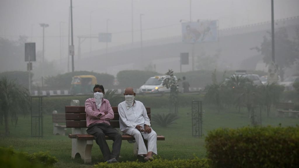 Poluição em Nova Deli, Índia