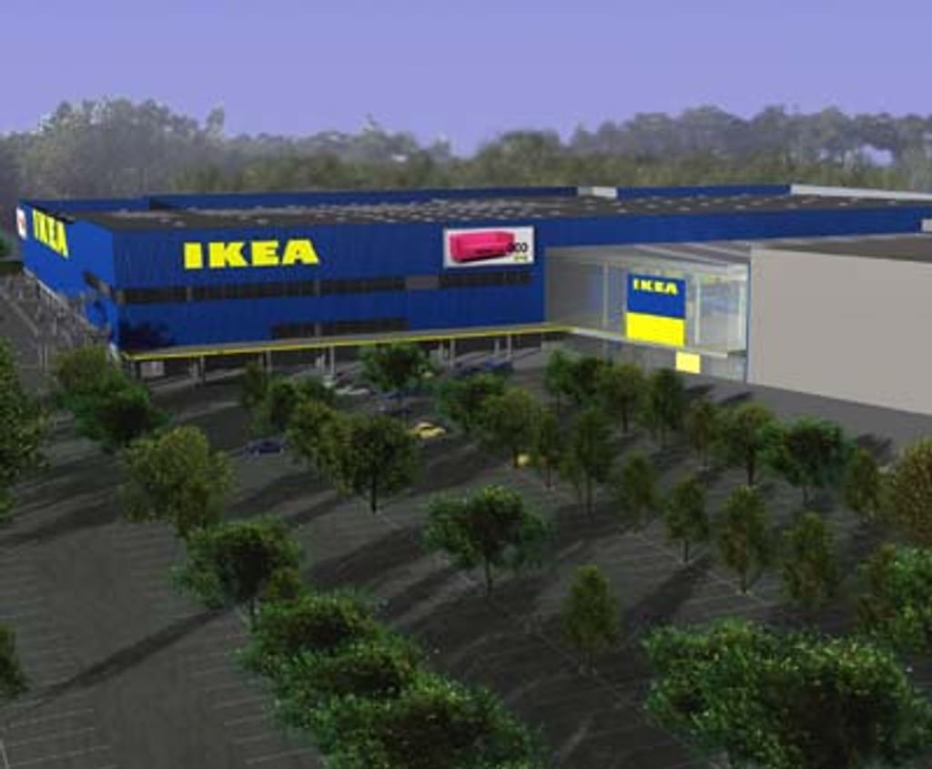 Loja IKEA de Matosinhos (imagem virtual)