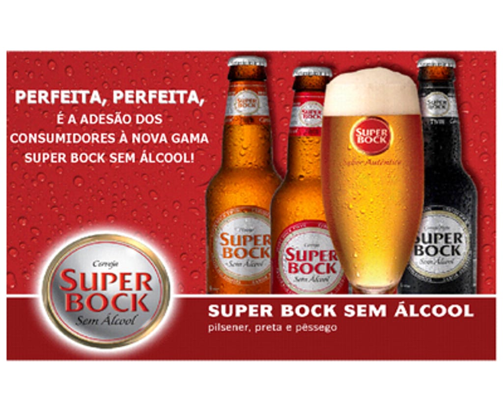 A Super Bock Sem Álcool já vendeu mais de 2 milhões de litros