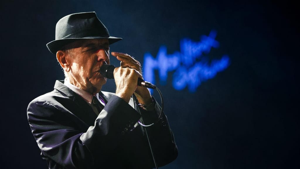 Morreu Leonard Cohen
