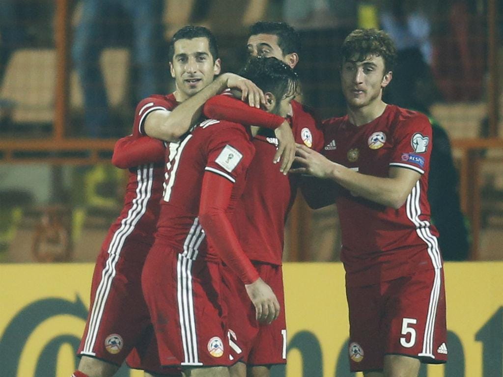 Ghazaryan fez o golo que deu a vitória (foto Reuters)