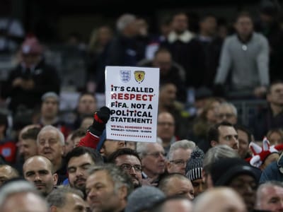 FIFA abre ação disciplinar a Inglaterra e Escócia pelo uso das papoilas - TVI