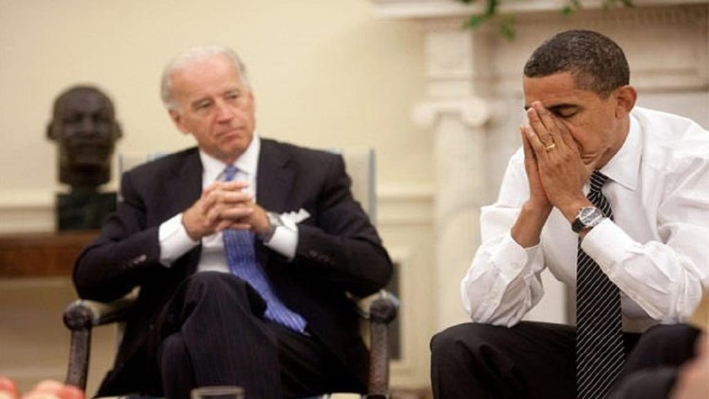 Joe Biden e Barack Obama são os protagonistas de um novo meme que está a dar que falar
