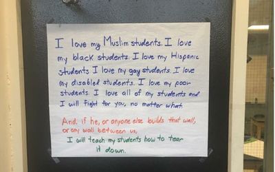 "Lutarei por vós": a mensagem de uma professora aos alunos após vitória de Trump - TVI